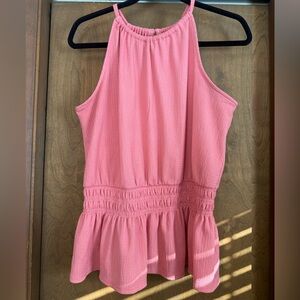 Nine West Pink Sleeveless Top
